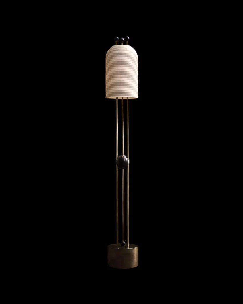 LANTERN FLOOR LAMP R HUGHES
